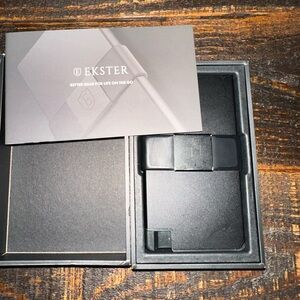 Ekster Black Cardholder Pro Wallet
